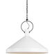 Suzanne Kasler Lyon 1 Light 24 inch Matte White Pendant Ceiling Light