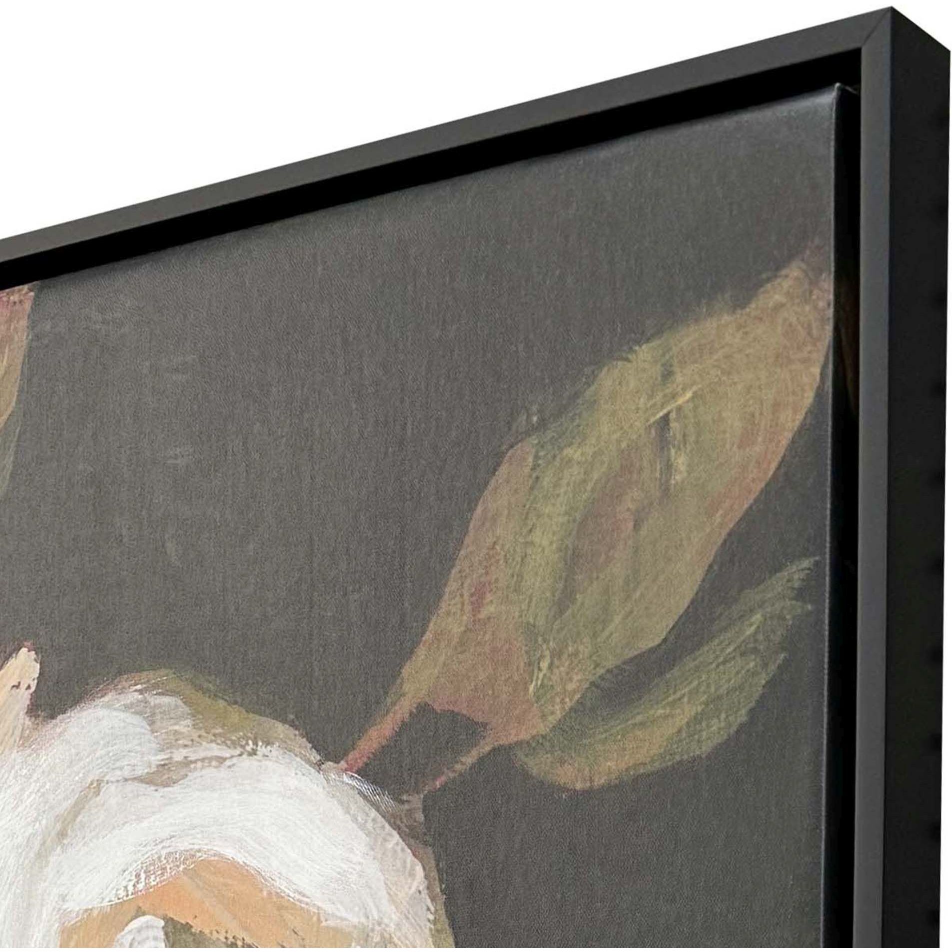 Roses For Mama White and Black Canvas, Propac