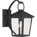 Parkside 1 Light 14.75 inch Sand Coal Outdoor Wall Sconce