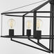Tobin 6 Light 32 inch Matte Black Pendant Ceiling Light