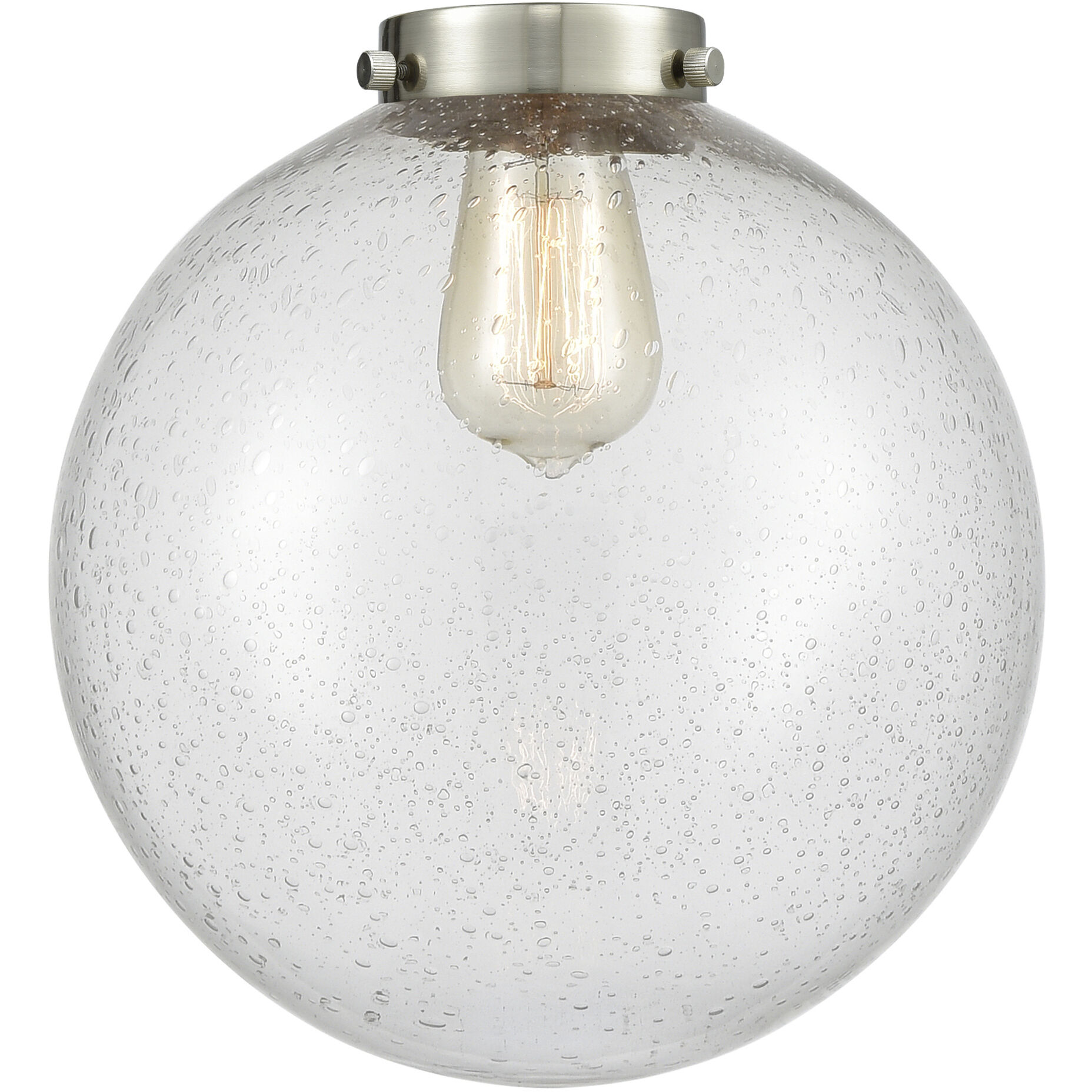 Franklin Restoration Beacon 1 Light 10 inch Satin Gold Mini Pendant Ceiling Light in Incandescent, Seedy, Franklin Restoration