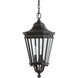 Quade 3 Light 9.5 inch Black Outdoor Hanging Lantern