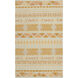 Nomad 36 X 24 inch Mint, Burnt Orange, Bright Yellow, Camel, Khaki Rug