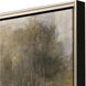 Gilt Landscape Neutral and Beige and Metallic and Black Canvas