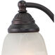 Standford LED 19 inch Oil Burnished Bronze Bathroom Light Wall Light