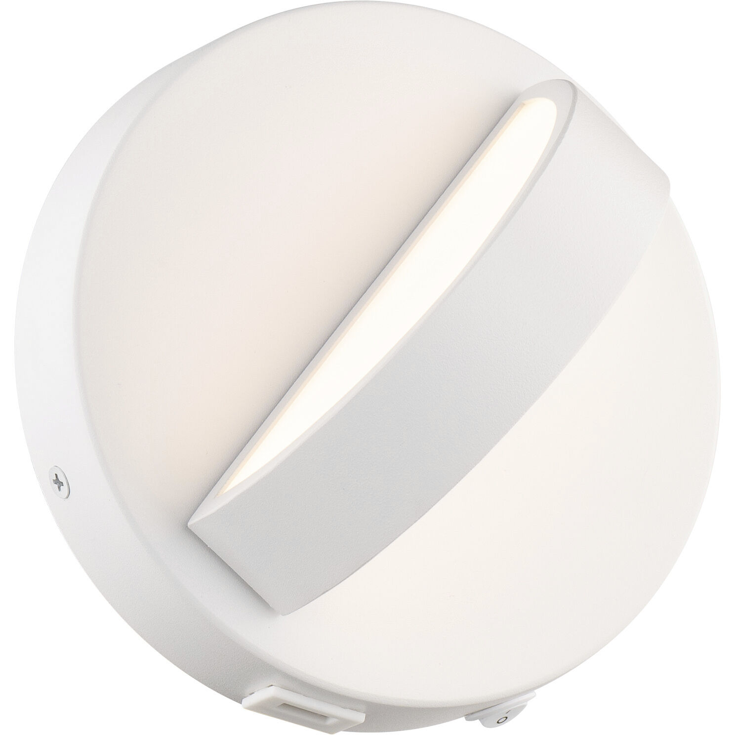 Wink Reading Light Wall Light in White, dweLED