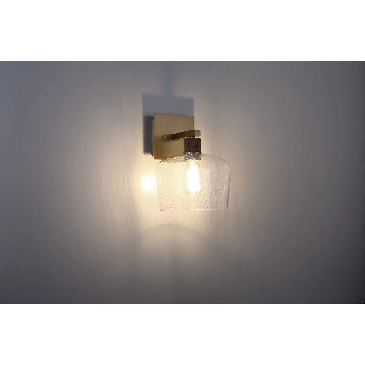 Port Nine LED 9 inch Antique Brushed Brass Wall Sconce Wall Light
