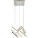 Canada LED 19.6 inch Chrome Chandelier Ceiling Light