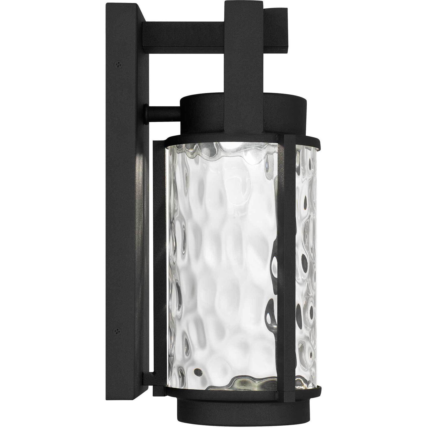 Winston LED 12.88 inch Sand Black Outdoor Wall Sconce