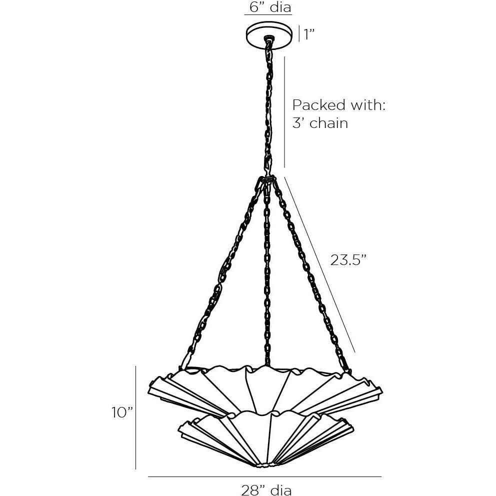 Katya 9 Light 28 inch Vintage Brass Chandelier Ceiling Light
