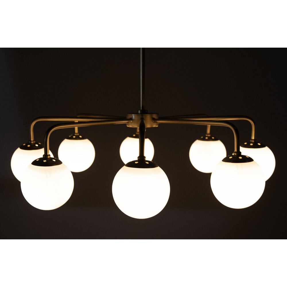 Larenta 8 Light 28 inch Antique Brass Chandelier Ceiling Light