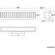 Magnate LED 19 inch Beige Travertine and Aged Brass Bath Vanity & Wall Light