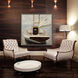 Home for the Night Multi and Brown and Gray and Beige Canvas