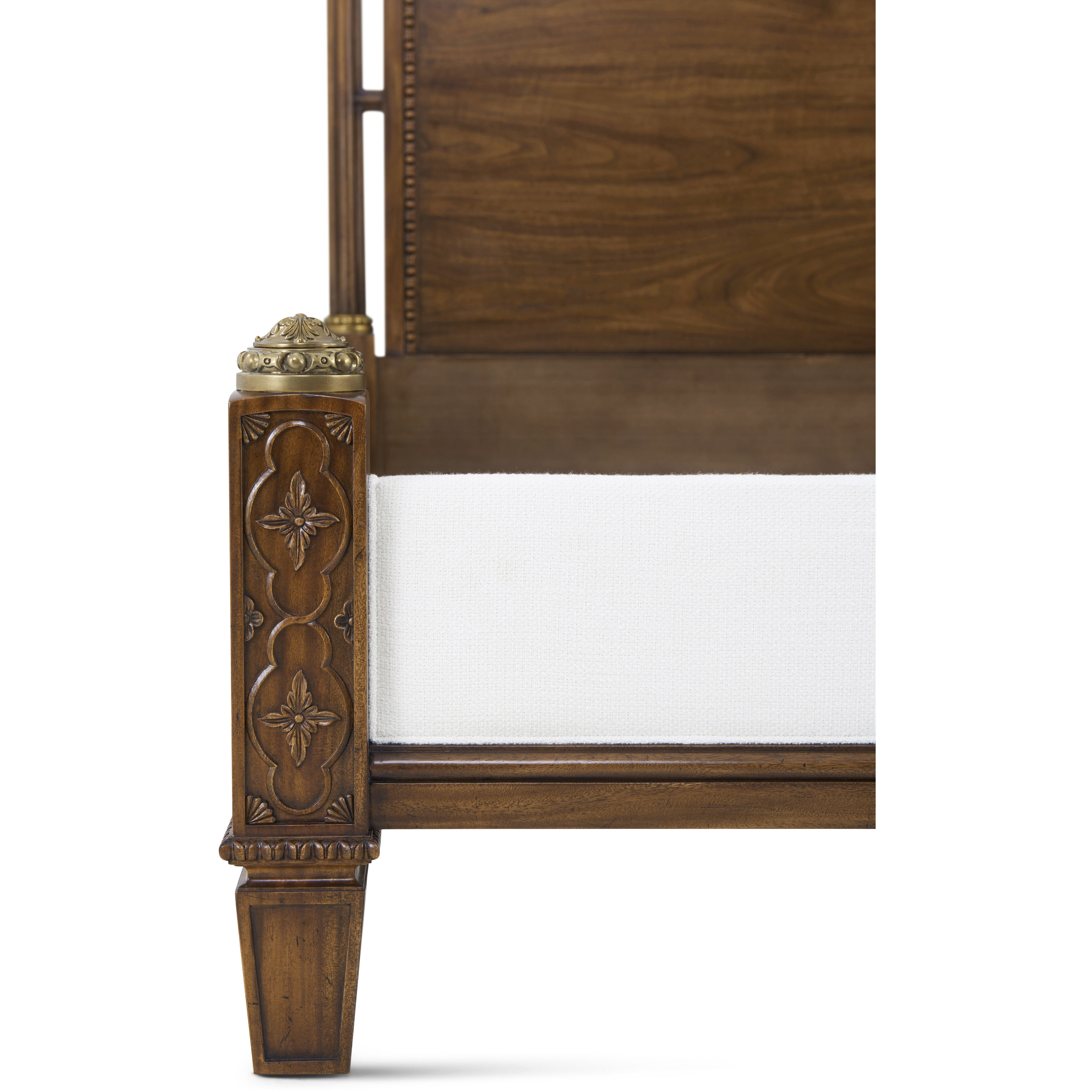 Dorset US King Bed, Wooden, Upholstered, Althorp Living History