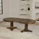Jamie 76 X 46 inch Brown Extension Dining Table