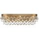 Calypso Bath Vanity Light Wall Light in Vibrant Gold