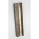 Anne-Marie Barton Austera Sconce Wall Light in Mottled Pewter