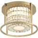 Elan 16 inch Aged Brass Flush Mount Ceiling Light