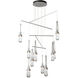 Link 10 Light 35 inch White Mobile Pendant Ceiling Light