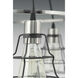 Gauge 1 Light 6 inch Graphite Mini-Pendant Ceiling Light