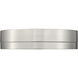 Algar LED 12 inch Brushed Nickel Flush Mount Ceiling Light