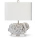 Caribbean Coral 17 inch 60.00 watt White Table Lamp Portable Light