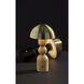 Connie 10.75 inch 2.00 watt Natural and Antique Brass Cordless Table Lamp Portable Light