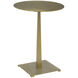 Stiletto 20 X 15 inch Antique Brass Side Table