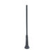 Surface Mount 96 inch Matte Black Exterior Posts