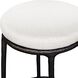 Thayer 26 inch Java and Oyster White Outdoor Counter Stool