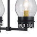 Trenton 3 Light 21 inch Metal and Wood Chandelier Ceiling Light
