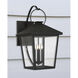 Parkside 4 Light 32 inch Sand Coal Outdoor Wall Sconce