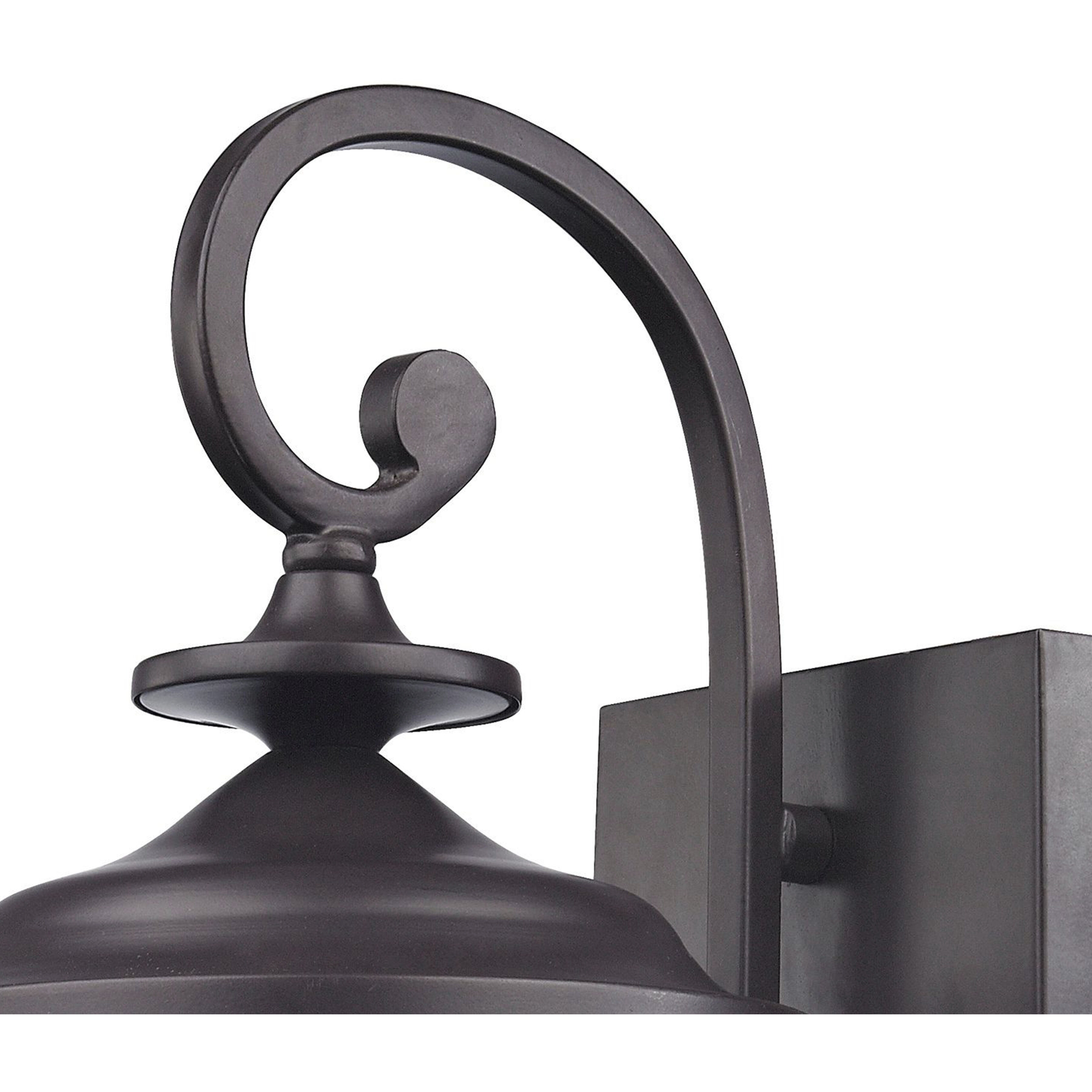 Trinity 1 Light 16 inch Oil Rubbed Bronze Outdoor Sconce