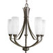 Anna 5 Light 22 inch Antique Bronze Chandelier Ceiling Light