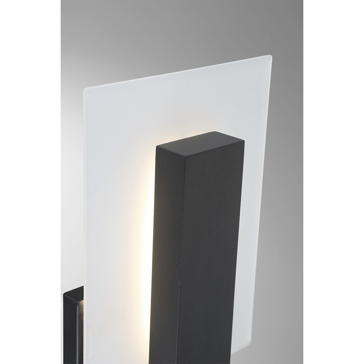 Carta LED 12 inch Black Outdoor Wall Sconce