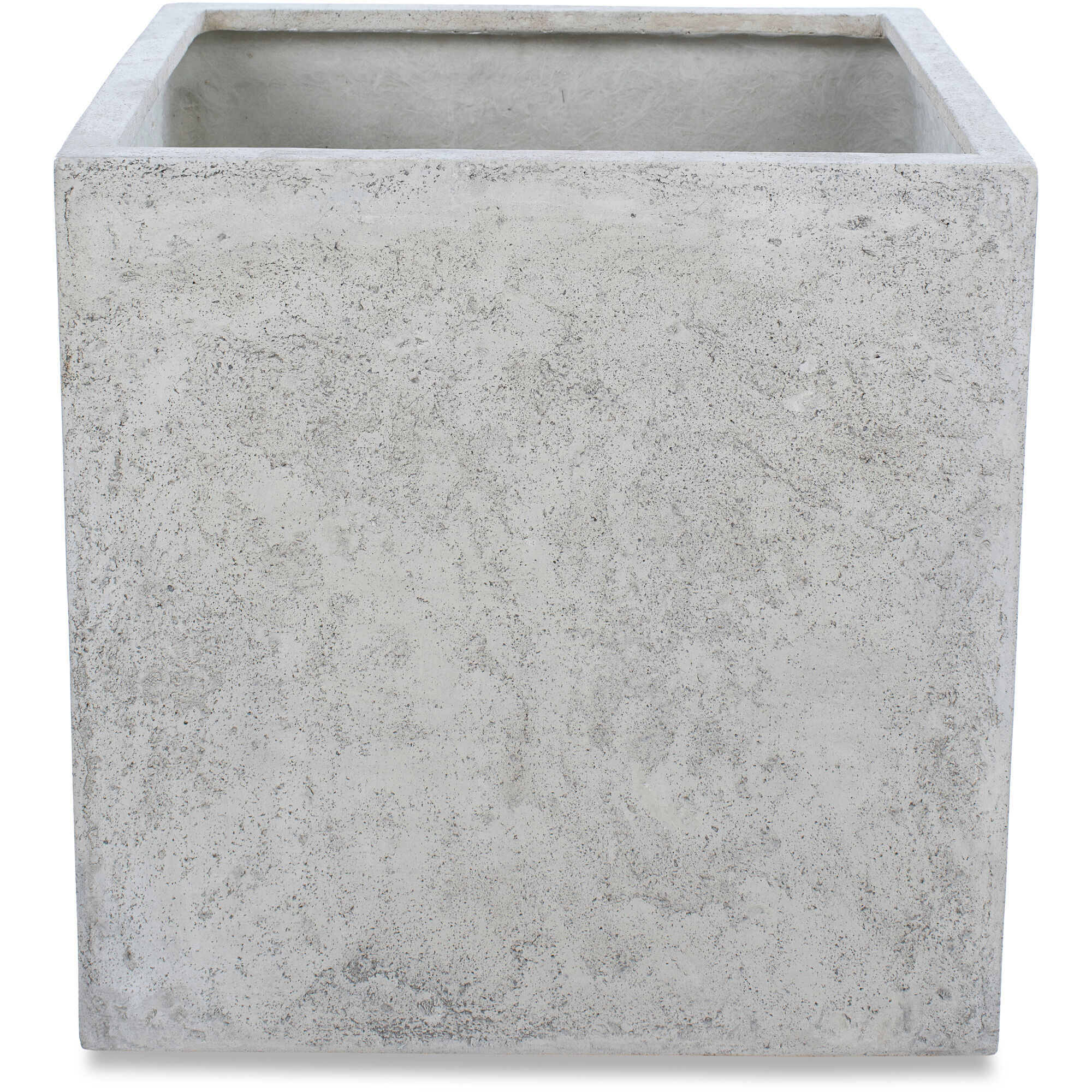 Alona Beige Taupe Cube Planter