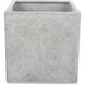 Alona Beige Taupe Cube Planter