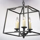 Athena Pendant Ceiling Light in Natural Black