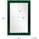 Avery 42 X 28 inch Hunter Green Mirror