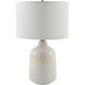 Togo 20 inch 100 watt Glazed and Painted Accent Table Lamp Portable Light