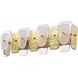 Strata 4 Light 29 inch Lacquered Gold Bath Vanity Wall Light