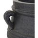 Chicago Matte Black Outdoor Planter, Large