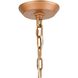 Naples 11 Light 34 inch Matte Gold Chandelier Ceiling Light