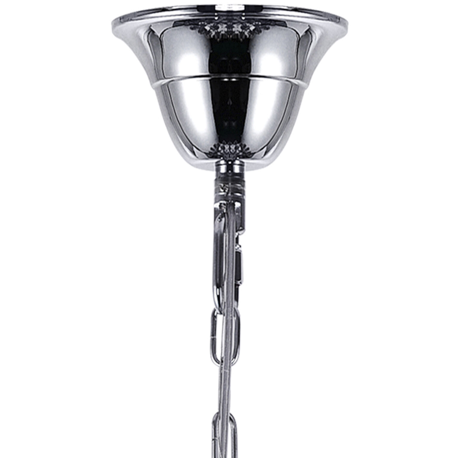 Empire 34 Light 36 inch Chrome Down Chandelier Ceiling Light