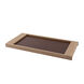Gilcrest Light Oak with Brown Tray