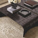 Marcello 47.44 X 25.2 inch Dark Brown Faux Leather Coffee Table