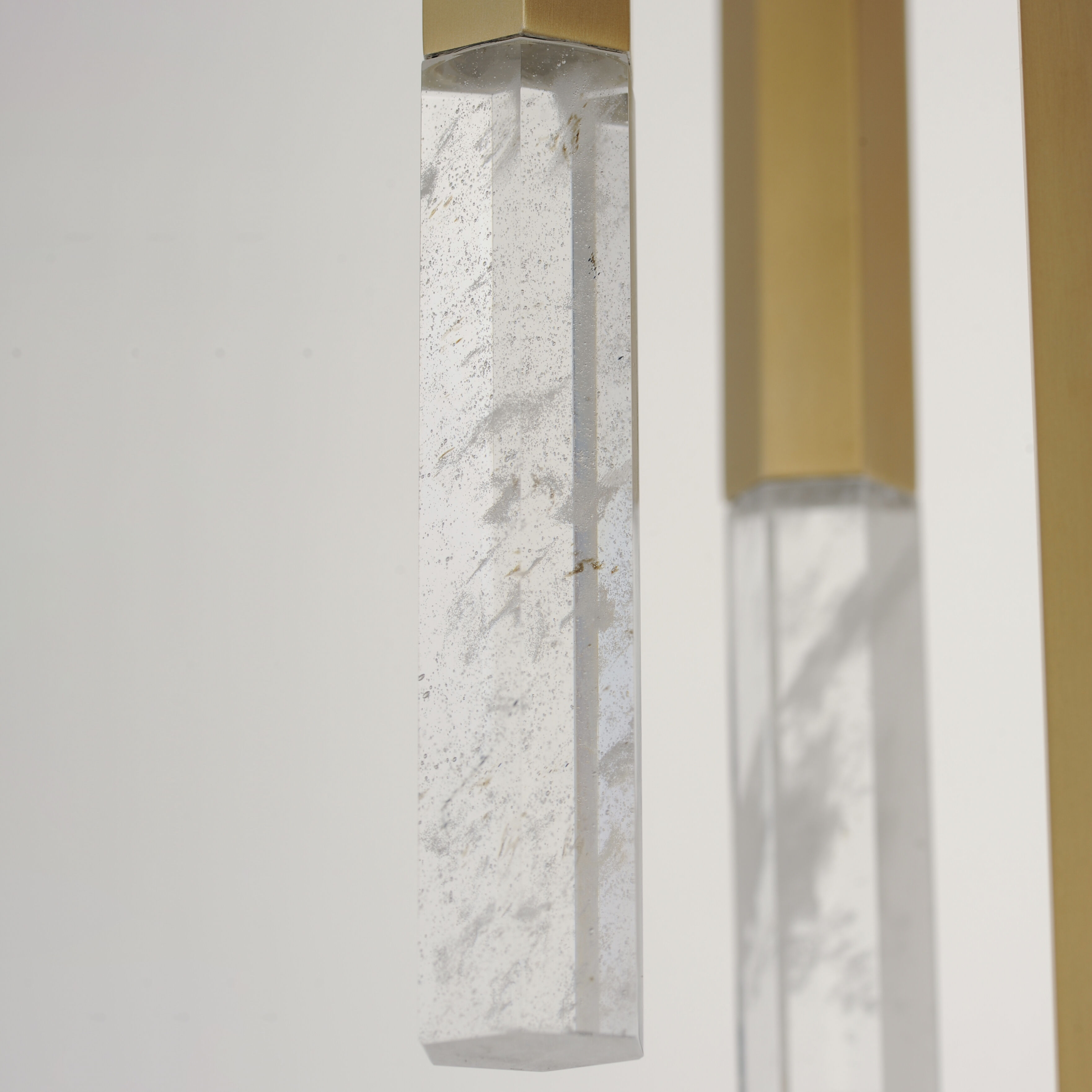 Diaphane LED 9.75 inch Gold Multi-Light Pendant Ceiling Light