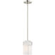 Harding 1 Light 4.5 inch Brushed Nickel Mini Pendant Ceiling Light