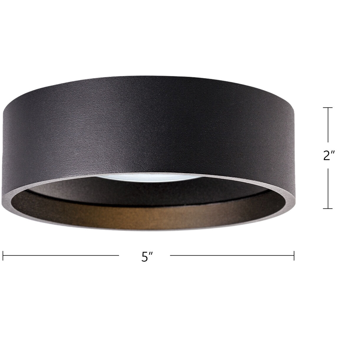 Trenton LED 5 inch White Exterior Ceiling