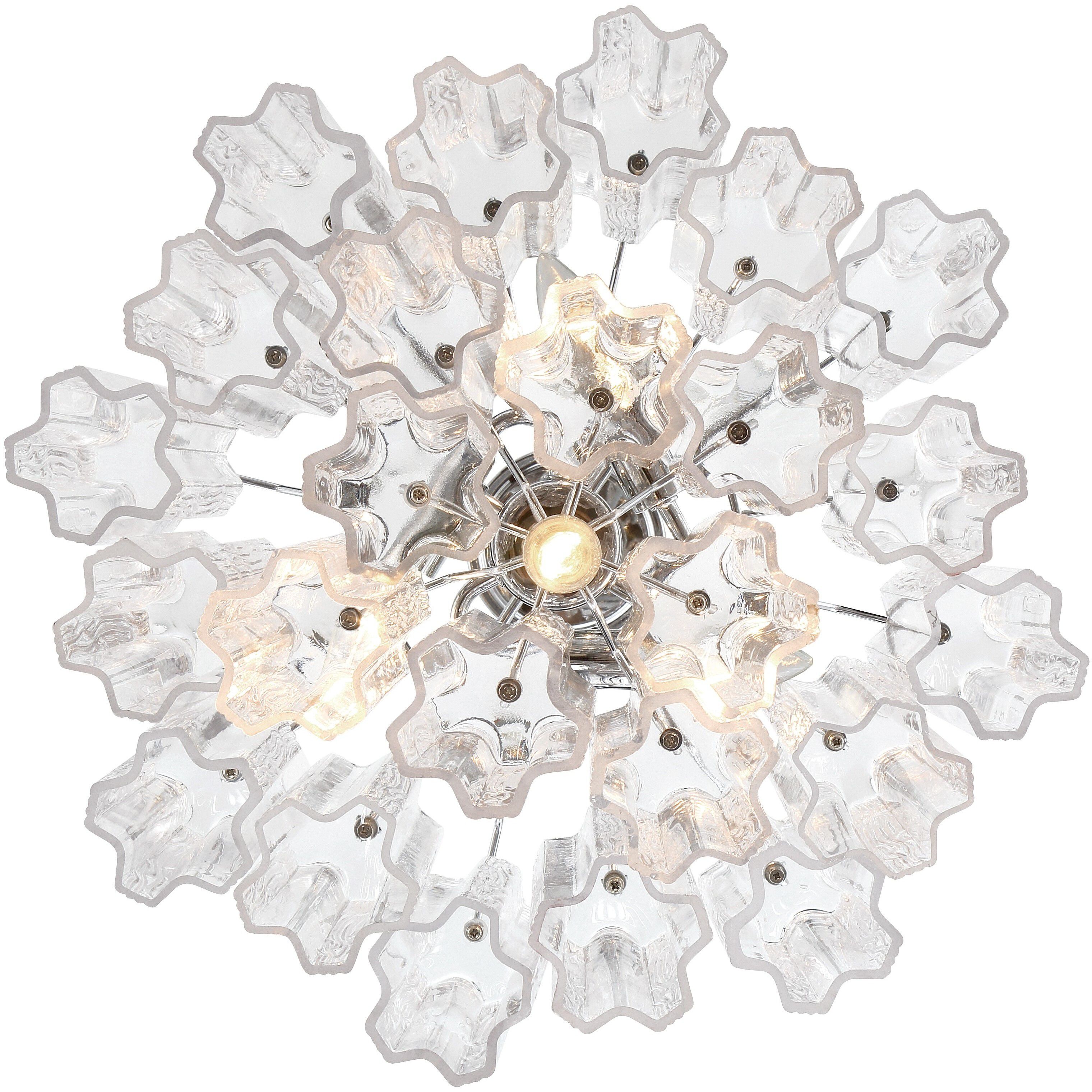 Addis 4 Light 17.75 inch Polished Chrome Mini Chandelier Ceiling Light in Clear